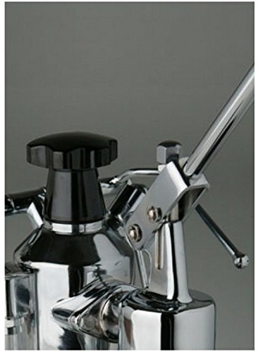 La Pavoni EN - Cafetera de espresso manual, color negro y gris