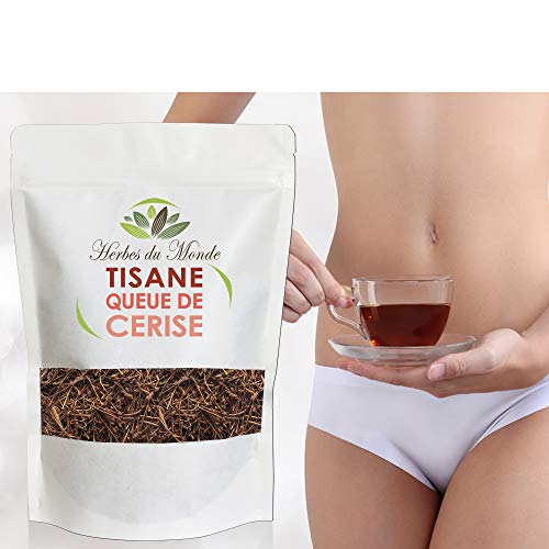 La tisana de rabos de cerezas todo su aliado adelgazante - infusión diurética y pérdida de peso - 100g