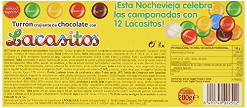 Lacasitos Crujiente de Chocolate con Lacasitos Turrón - 200 gr