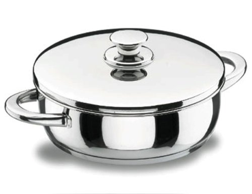 Lacor - 40628 - Tartera Con Tapa Vitrocor 28cm Inox