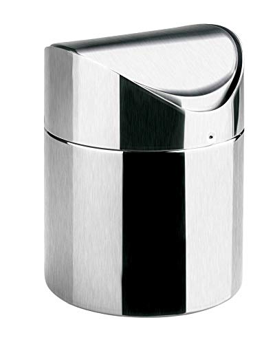 Lacor - 63302 - Papelera SobreMesa Inox 12x16cm