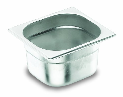 Lacor - 66665Z - Cubeta Gn 1/6 176x162x65 Inox