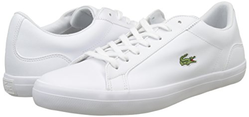 Lacoste Lerond BL 1 CAM, Zapatillas para Hombre, Blanco (White), 43 EU