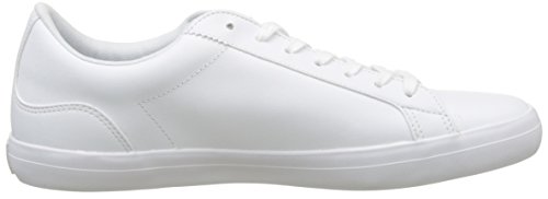 Lacoste Lerond BL 1 CAM, Zapatillas para Hombre, Blanco (White), 43 EU