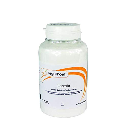 Lactato - 170g - Enriquecer Alimentos en Calcio - Esferificaciones - Cocina Molecular
