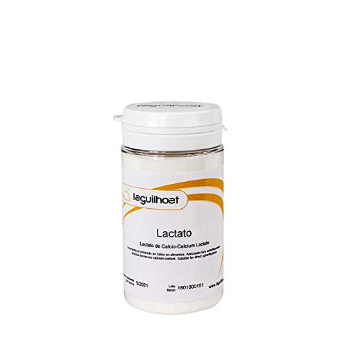 Lactato - 60 g - Enriquecer Alimentos en Calcio - Esferificaciones - Cocina Molecular