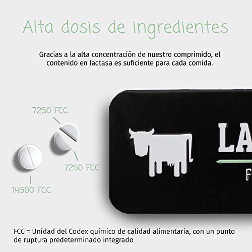 LactoJoy Pastillas de Lactasa 14.500 FCC I Tratamiento de Comprimidos para Intolerancia a la Lactosa I Digestión de la Leche, Queso I Capsulas de Enzimas Digestivas I Vegano I 2 x 80 Caps