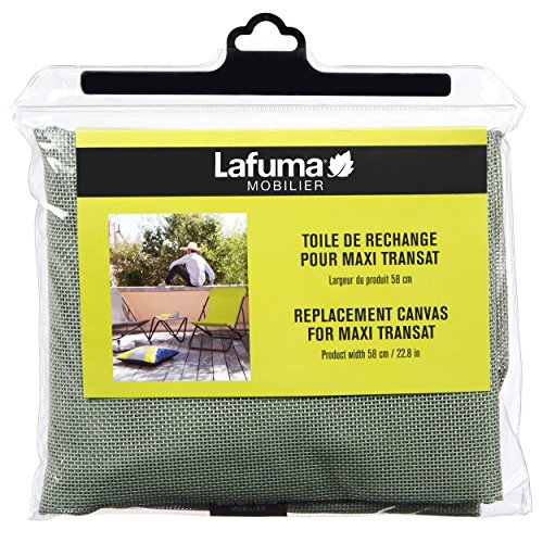 Lafuma Tapicería Batyline para Tumbona Maxi Transat, Anchura: 58 cm, Color: Verde, LFM2655-8557