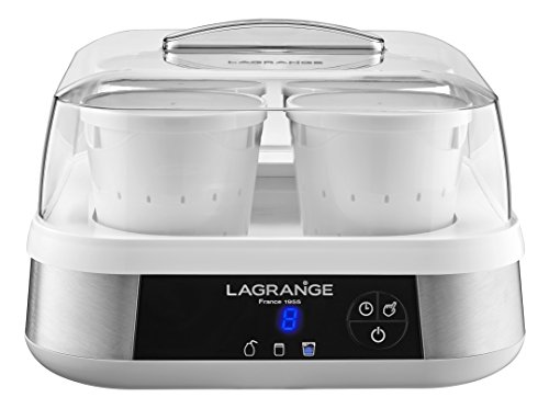 Lagrange 459602 yaourtière-fromagère/Goupillon inoxidable 18 W