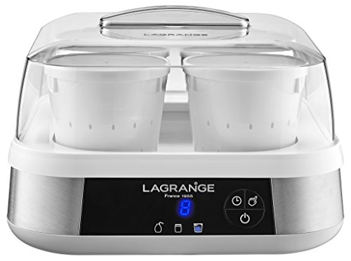 Lagrange 459602 yaourtière-fromagère/Goupillon inoxidable 18 W