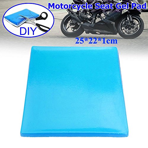 Lanceasy El Asiento De Confort Cojín De Gel De La Motocicleta Absorción De Impactos Mats Accesorios del Amortiguador