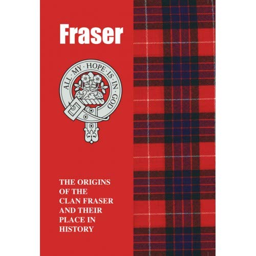 Lang Syne Products Scottish Clan Crest Tartan Information History - Libro de datos sobre historia de Fraser