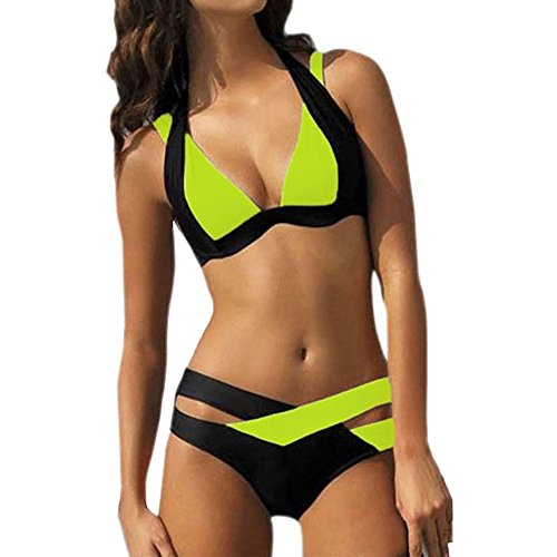 LANSKIRT_Bikinis BañO BañAdor Mujer Tanga Mujer 2019 Traje De BañO Mujer Dividido Encaje Bikini De Playa Trajes BañO Mujer 2019 Dos Piezas Sexy Conjunto De Bikini para Mujeres Playa