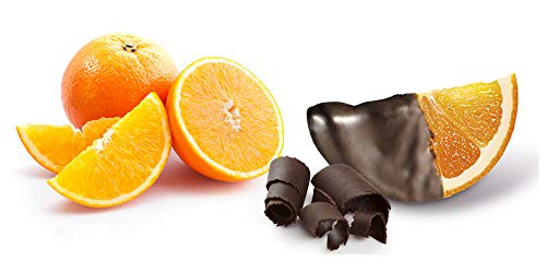 LAPASION - Gajos de naranja confitada con chocolate 2.5Kg (leticias).