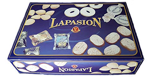 LAPASION - Polvorones, Cortadillo de Cidra, Mantecado casero,Rosco de vino y Hojaldrada. (Sin azúcares añadidos), con edulcorante 3kg