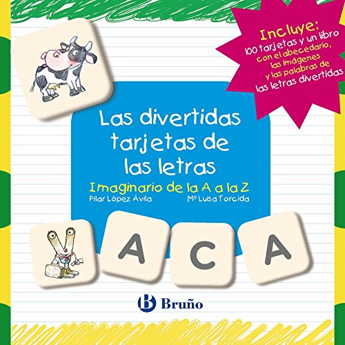 Las divertidas tarjetas de las letras: Imaginario de la A a la Z (Castellano - A PARTIR DE 3 AÑOS - LIBROS DIDÁCTICOS - Las divertidas aventuras de las letras y los números)