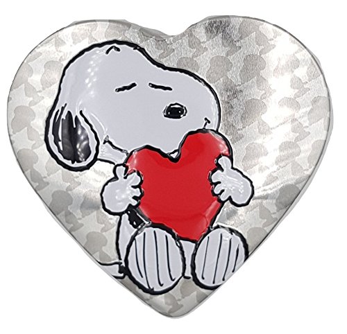 Lata Corazón Snoopy - Bombones de chocolate con leche - 100 Gr - Especial San Valentín