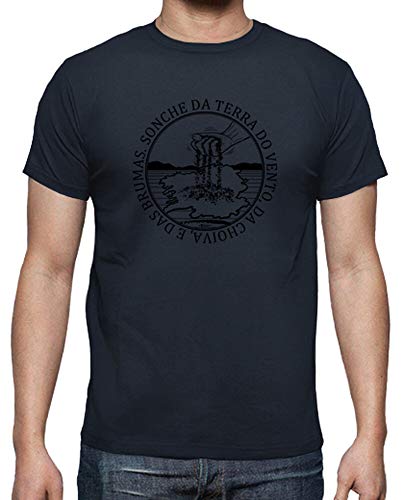 latostadora - Camiseta Sonche Da Terra para Hombre Azul Marino XL