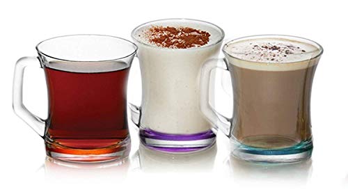 Lav - Juego de 6 Tazas de té y café con Capuchino (225 CC)