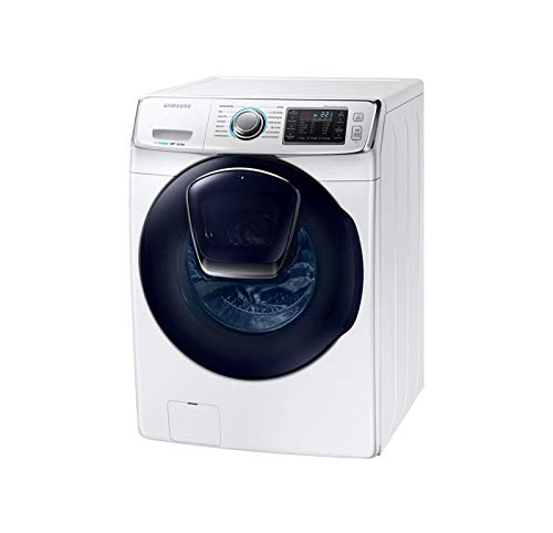 Lavadora - Samsung WF16J6500EW, 16 kg, Ecobubble, 1200 rpm, AddWash, A++, Blanco