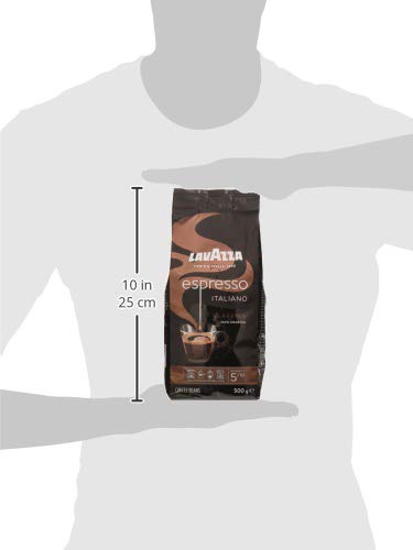 Lavazza Café en Grano Caffè Espresso, Paquete de 500 g