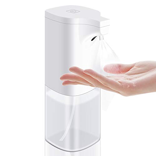 laxikoo Dispensador Automático de Alcoholsin, Dispensador Automático de Alcohol con Sensor, Rociador de líquido sin Contacto para el hogar 350ml, para el hogar, la Oficina, el Hotel, el Hospital