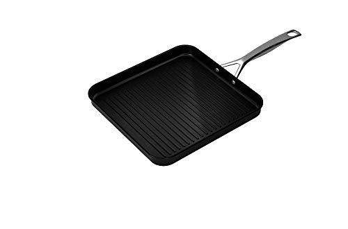 Le Creuset 967002281 - Parrilla cuadrada (antiadherente, 28 cm), color negro