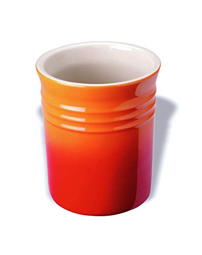 Le Creuset Bote para espátulas, 1.1 L, Cerámica de gres, Volcánico