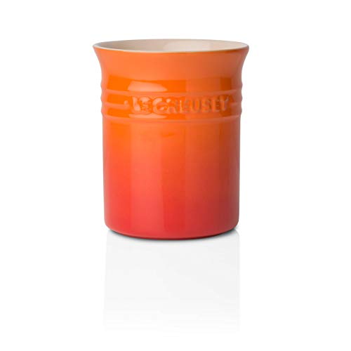 Le Creuset Bote para espátulas, 1.1 L, Cerámica de gres, Volcánico