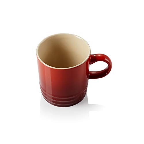 Le Creuset Tazas de expreso, 100 ml, Cerámica de gres, Cereza