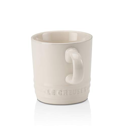 Le Creuset Tazas de expreso, 100 ml, Cerámica de gres, Cream