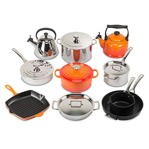 Le Creuset, Tetera, Capacidad: 2.1 L, Acero/Mango fenólico, Tradition, Plateado