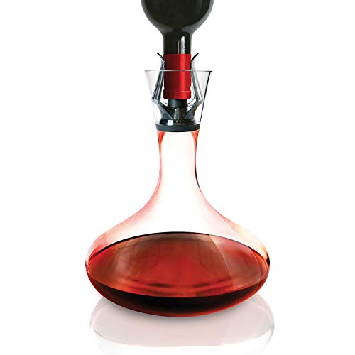 Le Creuset WA142 Decantador Vitesse Aireación del vino, Cristal, Transparente