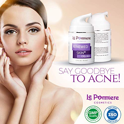 Le Pommiere Tratamiento Acné gel 50ml. Ayuda a remover espinillas, granos en cara o cuerpo. Anti imperfecciones facial y corporal. Adolescente, juvenil, hormonal o quístico