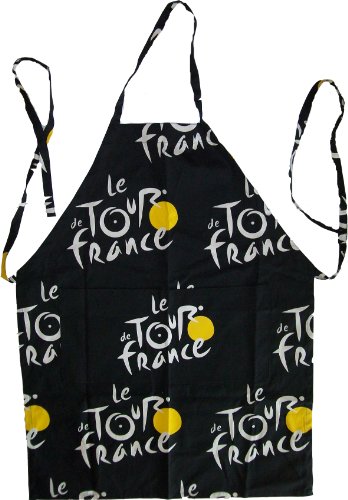 Le Tour de France - Delantal, color negro