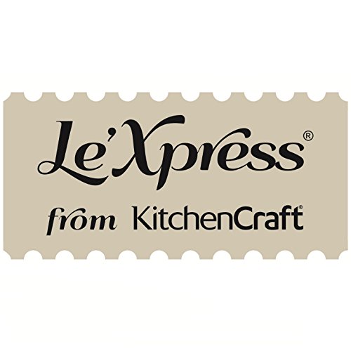 Le 'Xpress – 290 ml estilo italiano Espresso cafetera eléctrica, color rojo