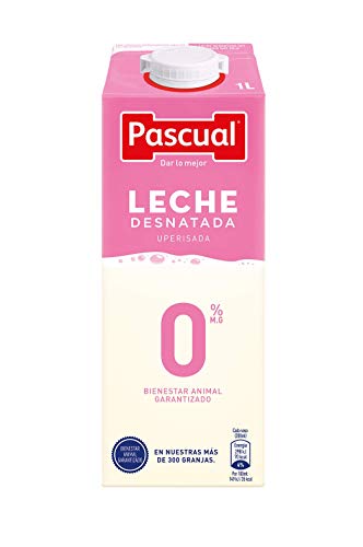 Leche Pascual - Clásica Leche Desnatada - 1 L (Paquete de 6)