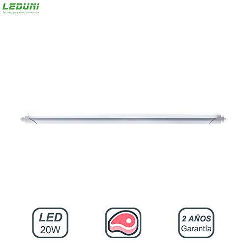 LEDUNI Tubo de LED T8 1200 mm 17W Especial Carniceria ROSA