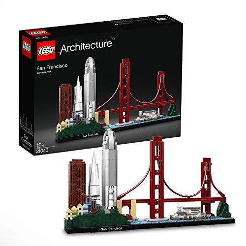 LEGO Architecture - San Francisco, maqueta decorativa de ciudad para construir (21043)