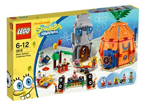 LEGO Bob Esponja 3818 - Fiesta Submarina en Fondo de Bikini