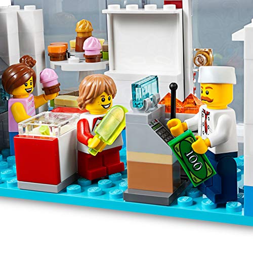 LEGO Creator - Pastelería Modular, Juguete de Construcción Educativo y Divertido para Niñas y Niños de 8 a 12 Años, Incluye Minifiguras (31077)