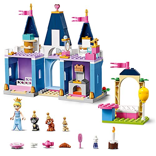 LEGO Disney Princess - Fiesta en el Castillo de Cenicienta, Set de Construcción con Castillo de la Película, Princesa Disney, a Partir de 4 Años (43178)