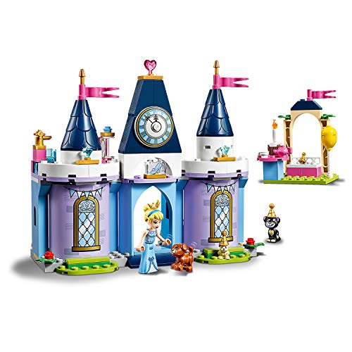 LEGO Disney Princess - Fiesta en el Castillo de Cenicienta, Set de Construcción con Castillo de la Película, Princesa Disney, a Partir de 4 Años (43178)