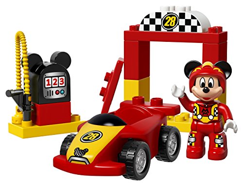 LEGO DUPLO Disney - Deportivo de Mickey, Juguete Creativo de Construcción de Coche de Carreras (10843) , color/modelo surtido