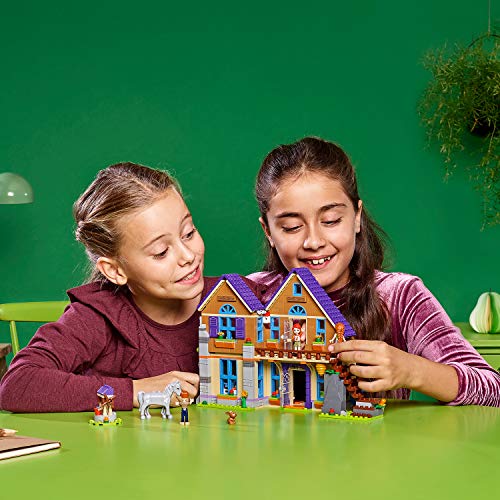 LEGO Friends - Casa de Mia, casa de muñecas divertida para construcción, incluye mascotas (41369)