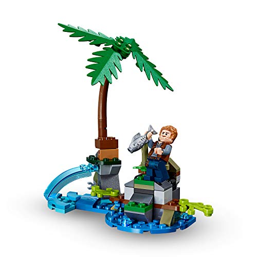 LEGO Jurassic World - Encuentro con el Baryonyx: La Caza del Tesoro Juego de Construcción con Dinosaurio de Juguete y Vehículo Todoterreno con Caravana, Novedad 2019 (75935) , color/modelo surtido