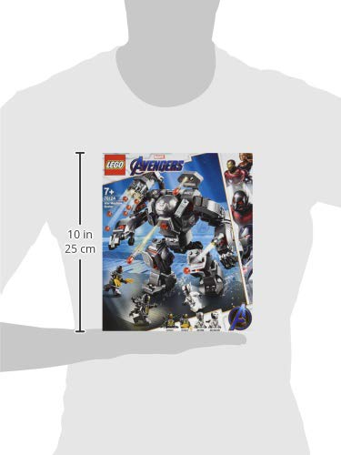 LEGO Super Heroes - Depredador de Máquina de Guerra, Robot de Juguete para recrear las Aventuras de los Vengadores (76124)