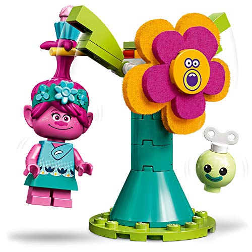 LEGO Trolls - Vaina de Poppy, Set de Construcción de Casa de Muñecas Inspirado en la Película de Animación, Incluye Minifigura de Poppy, Recomendado a Partir de 4 Años ( 41251)