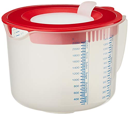 Leifheit 3169 Measure and Store - Vaso medidor 3 en 1 (2.2 L)