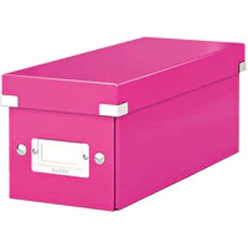 Leitz Caja para guardar CD, Azul, Click and Store, 60410036